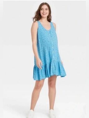 The Nines by Hatch Floral Sleeveless Maternity Dress Size S